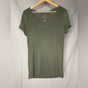 American Eagle Soft and Sexy Green T-shirt